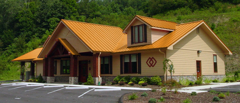 Copper Metallic Metal Roofing Color