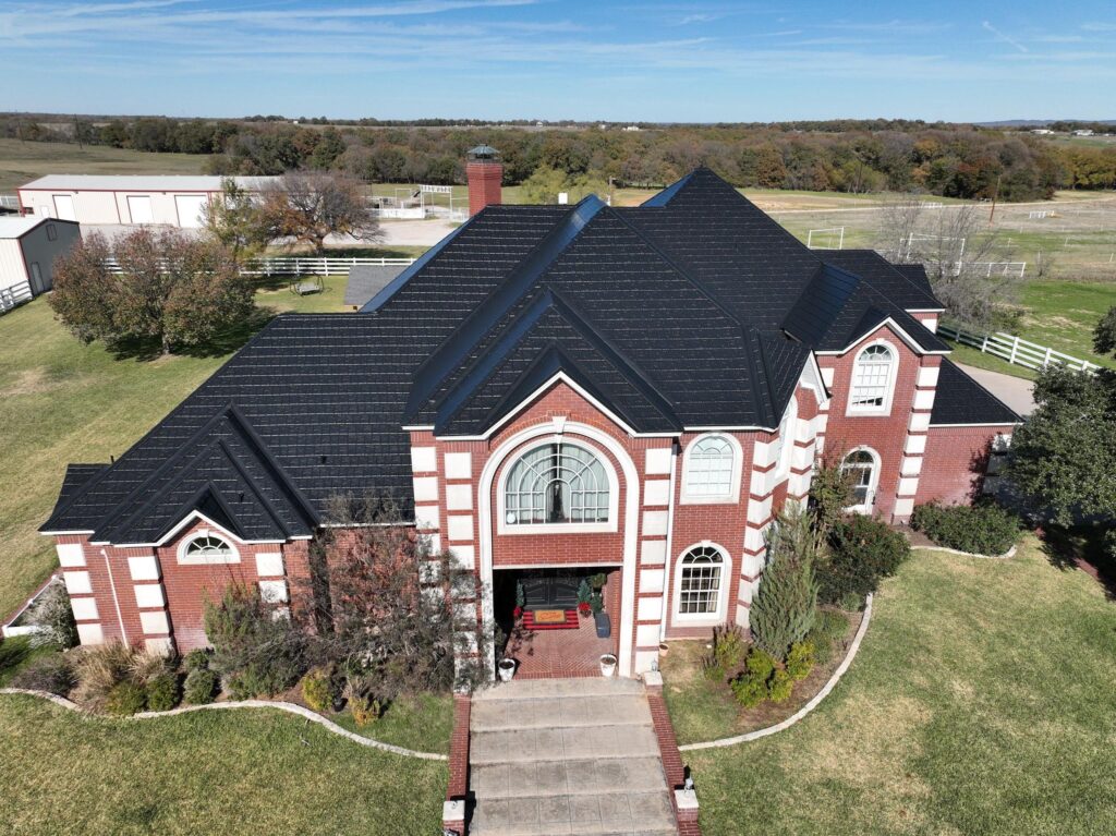 EDCO's ArrowLine Black Metal Roofing.